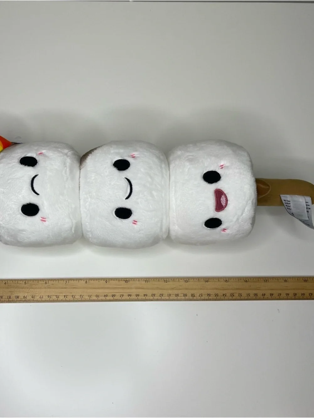 Squishable Comfort Food Roasting Marshmallows on a Stick Plush Campfire 19" NEW - Picture 9 of 10